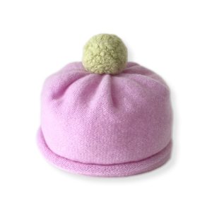 cashmere pompom hat