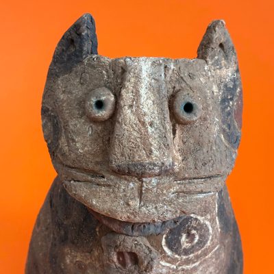 Dubuffet’s Cat?: Ceramic Sculpture